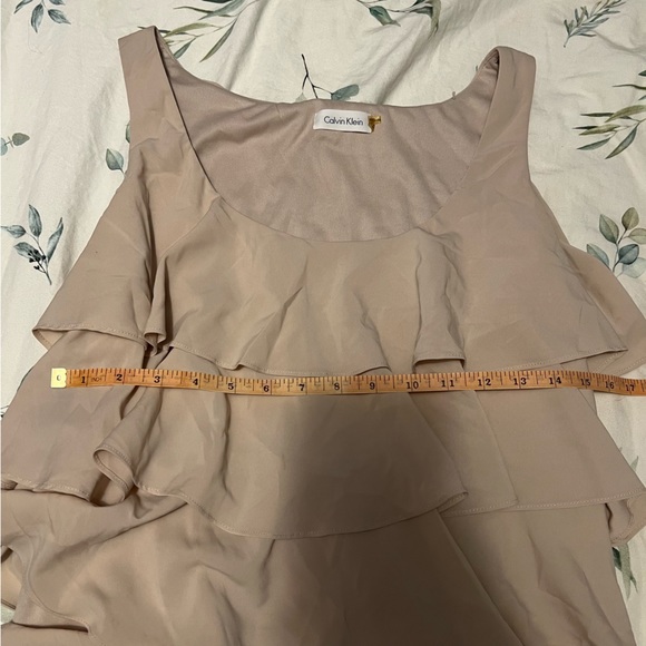 Calvin Klein Tiered Ruffle Dress - Picture 4 of 7